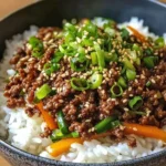 Korean Ground Beef Bowl (25-Minutes)