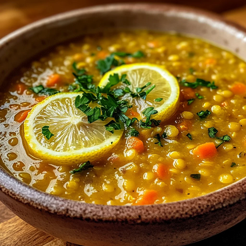 Lemon Lentil Soup