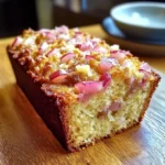 Lemon Rhubarb Loaf