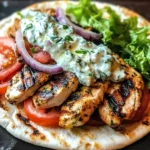 Make Flavorful Greek Chicken Gyros with Tzatziki Today!