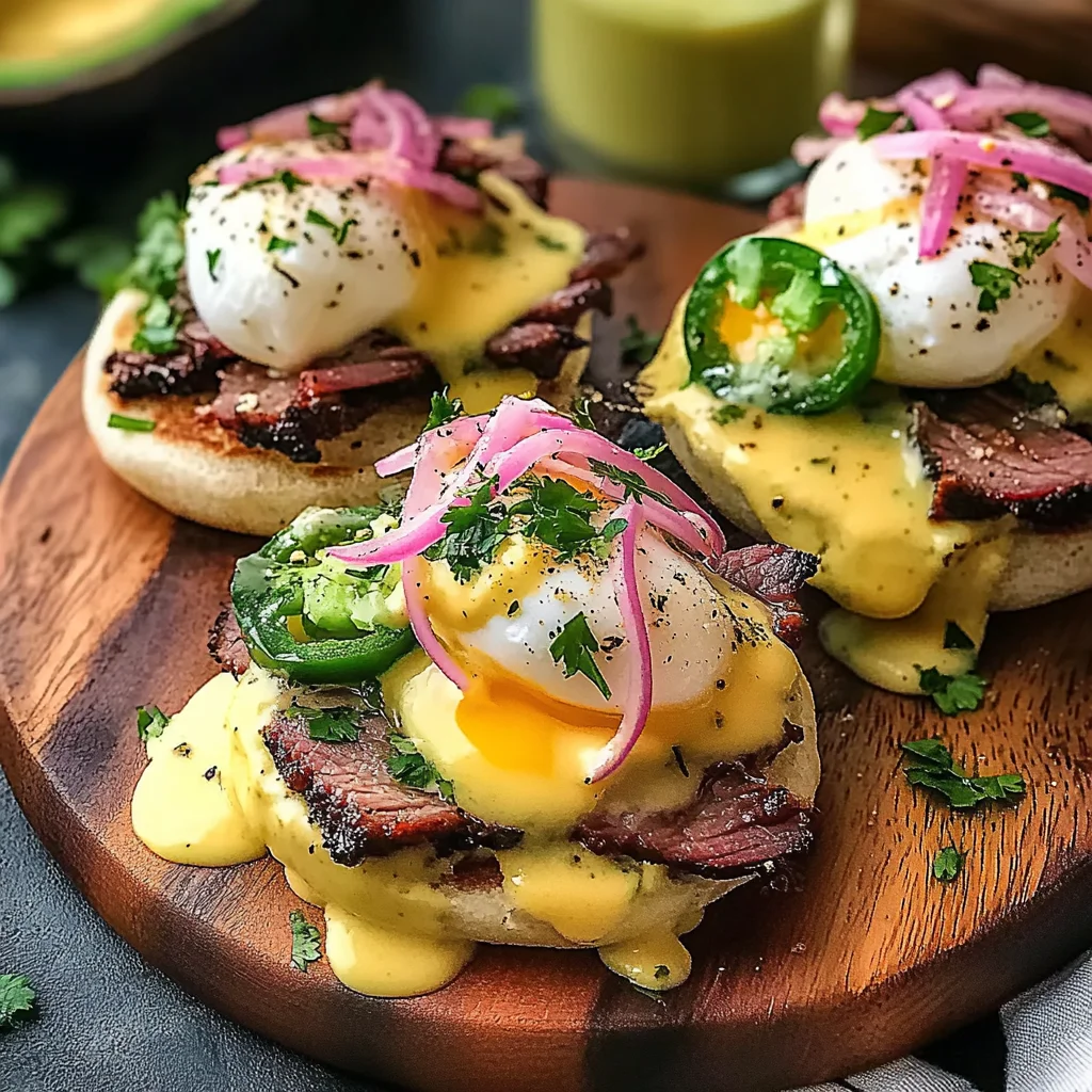 Perfect Brisket Breakfast Eggs Benedict