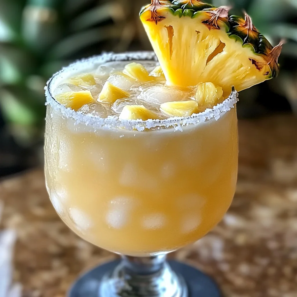 Pineapple Coconut Margarita