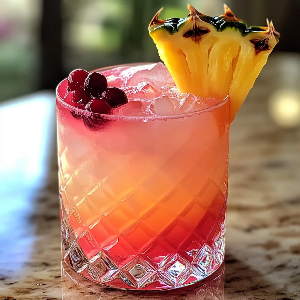 Pink Coconut Rum Punch