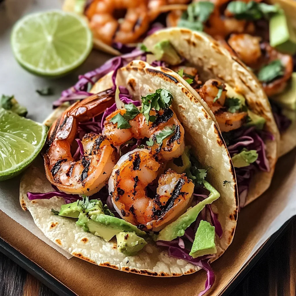 Quick Grilled Shrimp Tacos