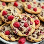 Raspberry Chocolate Chip Cookies