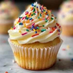 Simple Funfetti-Style Cupcakes
