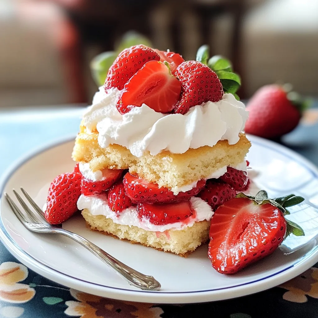 Strawberry Shortcake Recipe