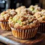 Zucchini Coffee Cake Muffins